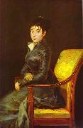 Francisco Jose de Goya Dona Teresa Sureda oil